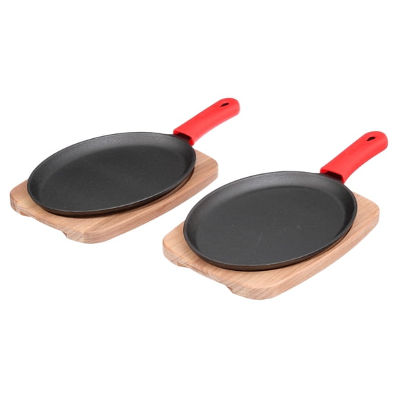 Tramontina Cast Iron Fajita Set 2 Pack