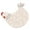 Cock Egg Platter, variant on i Kito Deviled Egg Ceramic Tray Easter Serving Platter, Cock Shape, 1 Piece