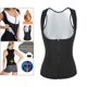 thumbnail image 4 of Sauna Sweat Sauna Suit Corset Fitness Trainer Training Shaping para entrenamiento Blanco_S M jinwen Chaleco de sauna para mujer, 4 of 8