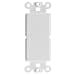 thumbnail image 2 of Cable Wholesale 301-1005 Decora Insert Wall Plate - White & Blank, 2 of 4