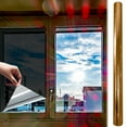 thumbnail image 4 of Gumesh One Way Privacy Window Film，Not in Sun Blocking Heat Control Anti UV Window Tint for Office Home Door Home Improvement, 4 of 5