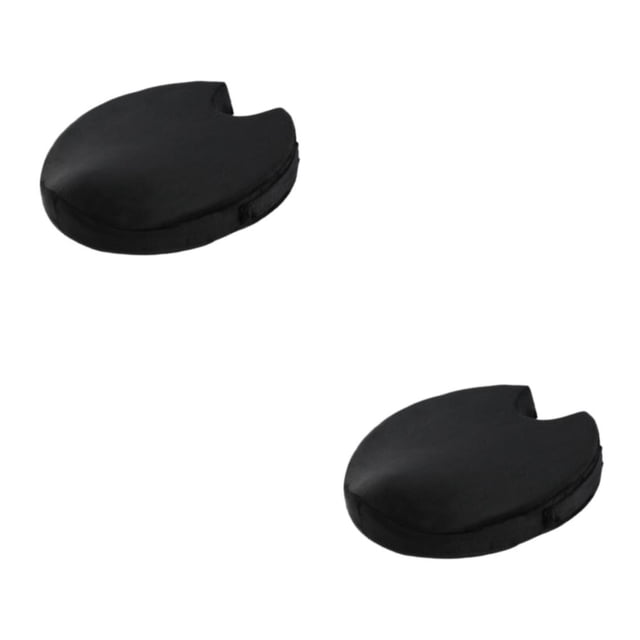 Transemion Seat Cushion - High Resilience And Wide Application Large Memory Sponge CushionChair 3Black 40*40*6cm 2Set