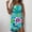 4Multicolor, variant on FDGIU Women's Sleeveless Print Scoop Neck Bodycon Mini Dress, Casual Summer Form-Fitting Short Dress