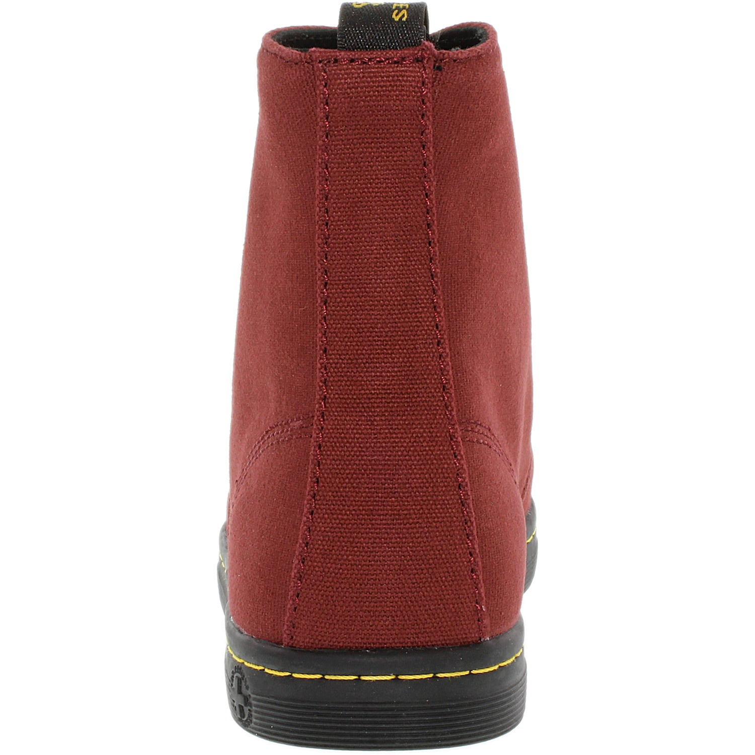 Dr. Martens Men's Alfie Cherry Red Ankle-High Canvas Fashion