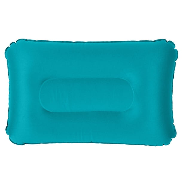 Almohada Inflable Almohada de aire para acampar, almohada portátil para dormir, cojín inflable cómodo para la cintura