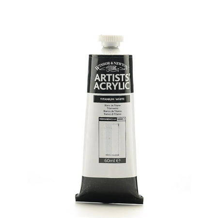 UPC: 0804551997839 | Winsor & Newton Winsor And Newton Professional Acrylic Colours Titanium White 60 Ml 644 [Pack Of 2]