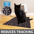 thumbnail image 2 of Drymate Original Cat Litter Mat, Contains Mess from Box for Cleaner Floors, Urine-Proof, Soft on Kitty Paws -Absorbent/Waterproof- Machine Washable, Durable (20”x28”)(Paw Path Tan), 2 of 6
