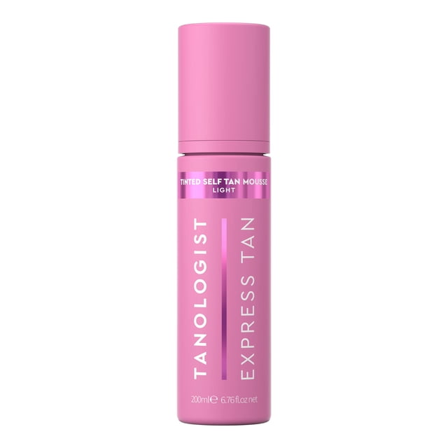Mousse autobronceadora Tanologist Light, vegana, 200 ml, sin rayas