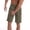 Army Green, variant on WIZUTIZ Men's Hiking Shorts with 5 Pockets, Golf Shorts Men 7 Inch Inseam Quick Dry Breathable