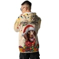 thumbnail image 5 of Merry Christmas Santa German Shorthaired Pointer Scarf Twinkling Lights Xmas Holiday All Over Print 3D Hoodie Unisex Merch Hoodies GSP Lover Dog Gift - 00022, 5 of 6