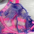 thumbnail image 3 of Gibobby Ropa sexy de mujer para sexo Conjunto de Lenceria Erotica para Mujer de Encaje Sensual, Ropa Interior Sexy Mujer, Conjunto de Interior de Encaje(Morado, G), 3 of 5