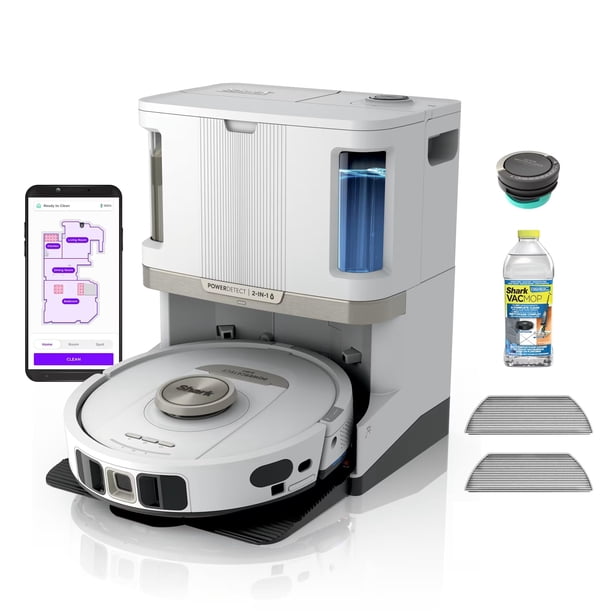Robot aspirador y mopa Shark PowerDetect NeverTouch Pro AV2800ZE