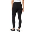 thumbnail image 2 of Gloria Vanderbilt Women's Avery Ponte Pants, Regular and Short Inseams, 2 of 3