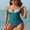 Green1, variant on Womens V Neck One Piece Swimsuit Double Straps Monokini Swimsuits Tummy Control Swimwear