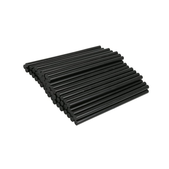 7mm x 150mm Black Paintless Dent Repair Hot Melt Glue Sticks for Car 50 Pcs