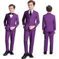 thumbnail image 2 of Lycody Boy's Formal Suit Set Slim Fit Kids Tuxedo Suits for Wedding Teen Toddler Boy Dress Suit Outfit, 2 of 5
