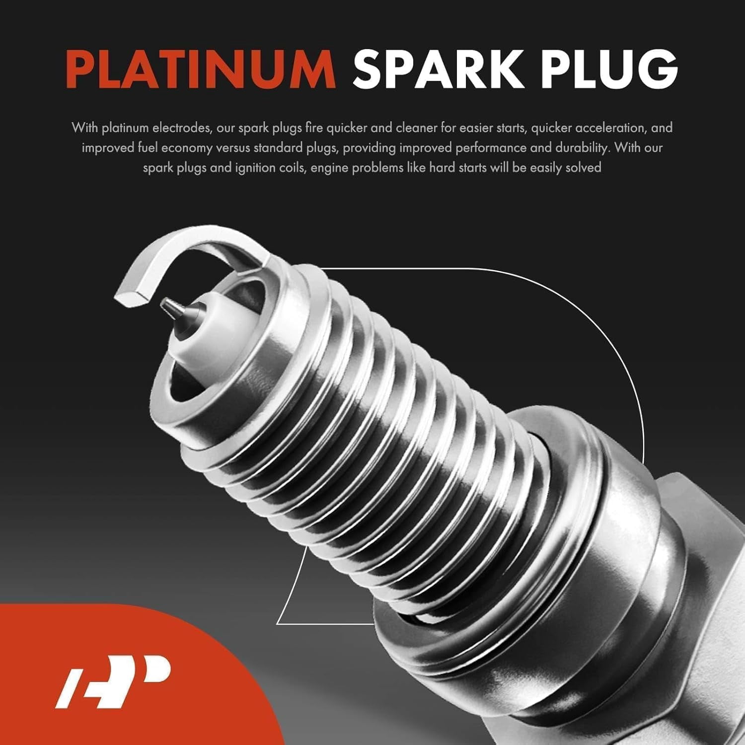 A-Premium Ignition Coils and Spark Plugs Kits Compatible with Ford F-150 F150 2011-2016 Mustang 2011-2015 5.0L Replaces# BR3Z12029A CYFS12F1 8-PC Set