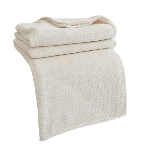 Bwomeauty Home Decor, Fleece Blanket Solid Color Nap Blanket, Holiday Gifts
