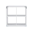 thumbnail image 6 of Linon Lane Four Cubby Open Back Storage Cabinet in White Wood, 6 of 14