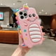 thumbnail image 3 of 3D Unicorn Case for iPhone 12/iPhone 12 Pro,iPhone 12 Pro Unicorn Case,3D Cute Cartoon Kids Girls Women Unicorn Shape, 3 of 4