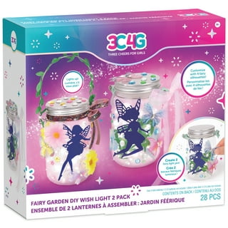 Onnetila Fairy Lantern Craft Kit for Girls and Boys (2 Pack) - Fairy  Nightlight Kit Make Your Own Fairy Garden Jar - DIY Craft Art Projects Gift  for Kids