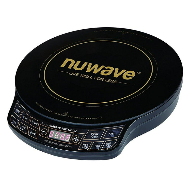 Enjoy this Special Deal with NuWave PIC GOLD 1500 Watts- Induction Cooktop  With Healthy Ceramic 9