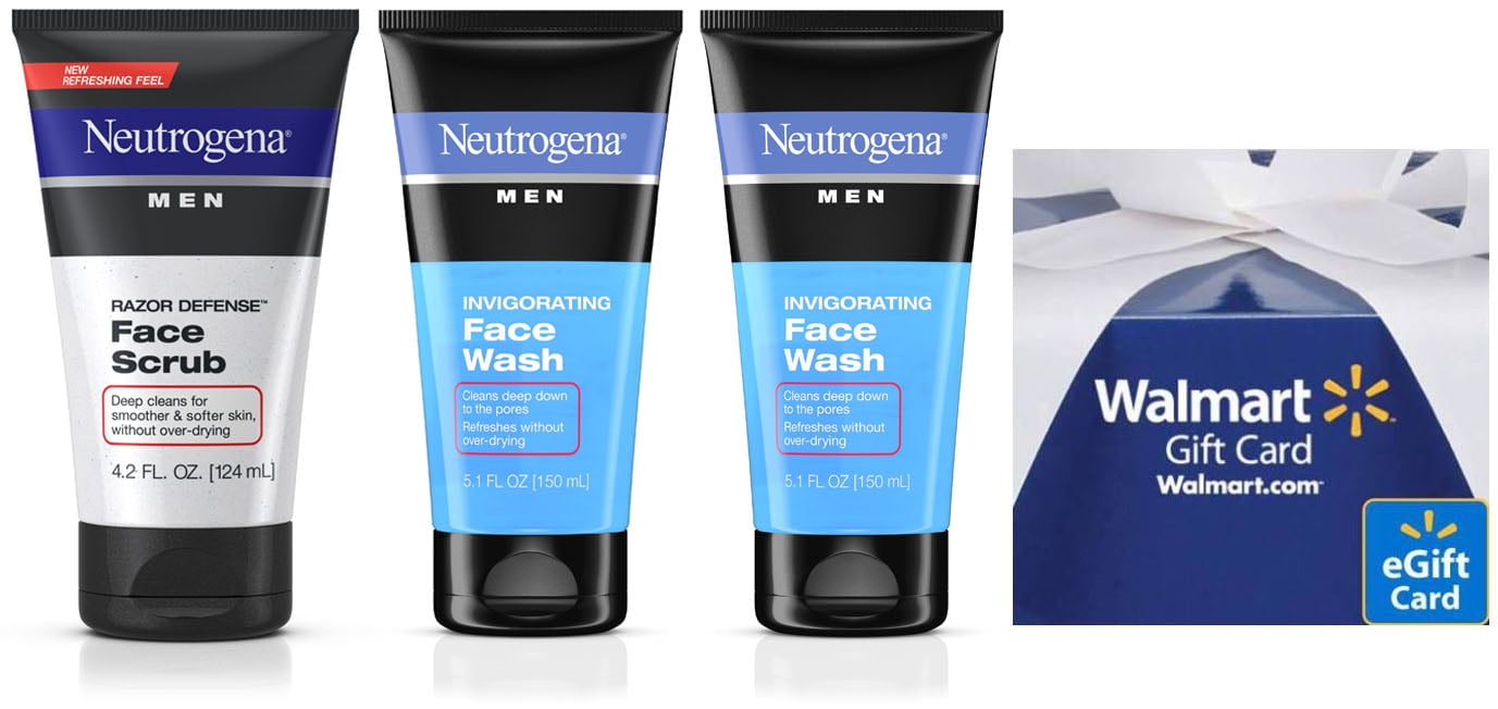 neutrogena men's skin care