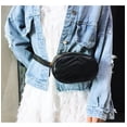 thumbnail image 4 of Sacs Banane pour Femmes en Cuir PU Imperméable, Sac Banane Bandoulière pour Fête, Voyage, Randonnée, 4 of 4