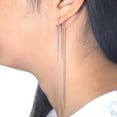thumbnail image 2 of QQTDFG 1 Pair Stainless Steel Ear Thread Through Threader Earrings Drop Earring Jewelry-Style10-60mm (1pair), 2 of 4