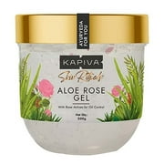 Kapiva Skin Rituals Aloe Rose Gel 200 gms ,Clinically Tested Rose Actives , For Oil Control & Hydration | Reduces Oil .