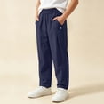 thumbnail image 5 of Children's Printed Elastic Waistband Loose Pants with Pockets Mid Size Outdoor Casual Trousers for School Travel Play, 5 of 9