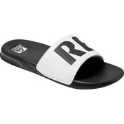 Men's Reef One Beach Slide Grey/White Synthetic 13 M