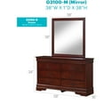 thumbnail image 5 of Glory Furniture Madrid G02305-D Dresser Gray, 5 of 8