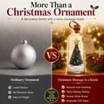 thumbnail image 5 of Recordable Christmas Tree Message in a Bottle Ornament with Playback | Voice Message Keepsake, Snow Scene Glass Bottle, Christmas Decoration, Shape B, 5 of 11