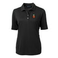 thumbnail image 2 of Women's Cutter & Buck Black UCF Knights Team Virtue Eco Pique Recycled Polo, 2 of 3