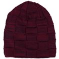thumbnail image 4 of Caywon Men's and Women's Spring Summer Thin Headscarf Knitted Cotton Solid Color Stacking Hat Functional and Stylish Choice(Wine,Free Size), 4 of 4