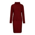 thumbnail image 4 of Njoeus Sweater Set for Women 2 Piece Outfits Long Sleeve Pullover Tops and Bodycon Skirt Women Fashion Elegant Rib Knit Warm Fall Dress Winter Clothes S-3XL, 4 of 6