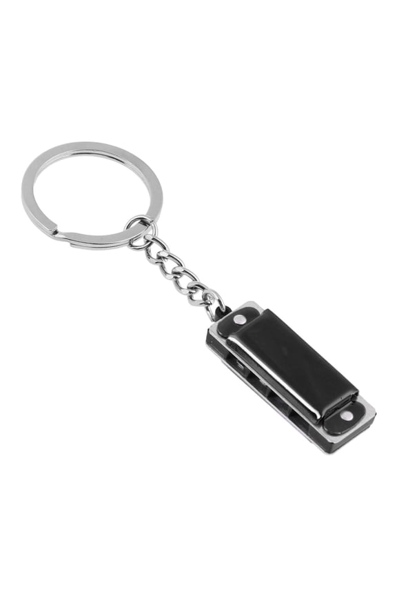 Harmonica 8 Tone 4 Holes Harmonica Keychain Key,Key Chain Key Ring for Kids Toy