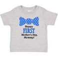 thumbnail image 3 of Inktastic Happy First Mother's Day, Mommy Bow Tie Boys or Girls Baby T-Shirt, 3 of 5