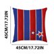 thumbnail image 5 of Xihbxyly Funda de Cojín Del Día de La Independencia: Diseño de Bandera Estadounidense Patriótica, Rojo, Blanco y Azul, Mezcla de Algodón y Lino, 45 X 45 Cm, Cojín Decorativo para Sofá, Cama y Camping, 5 of 7