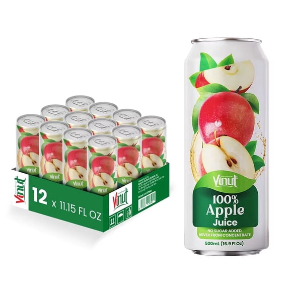 Vinut 16.9 fl oz 100% NFC Apple Juice Drink (No Sugar Added)