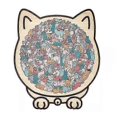 thumbnail image 1 of 135pcs Irregular Morandi-Colored Cat Shaped Wooden Jigsaw Puzzle Unique Animal Shape Wooden Puzzles for Adults Kids Holiday Birthday Present Idea, 1 of 5