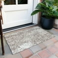 thumbnail image 6 of Addison Rugs Chantille Indoor/Outdoor Transitional Abstract Taupe Washable Rectangle Rug, 1'8" x 2'6", 6 of 6