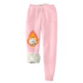 thumbnail image 5 of GA WEIHUA Winter Warm Sweatpant Women Thick Sherpa Fleece Lined Sweatpants Casual Baggy Cinch Bottom Pants Outdoor Athletic Thick Pant(Pink,XXXL), 5 of 7