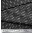 thumbnail image 2 of Soimoi Gray Silk Fabric Brush Stroke Abstract Print Fabric by the Yard 42 Inch Wide, 2 of 3
