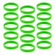 thumbnail image 5 of 15 pulseras de silicona unisex, pulseras de goma, pulseras de silicona impermeables Verde, 5 of 7