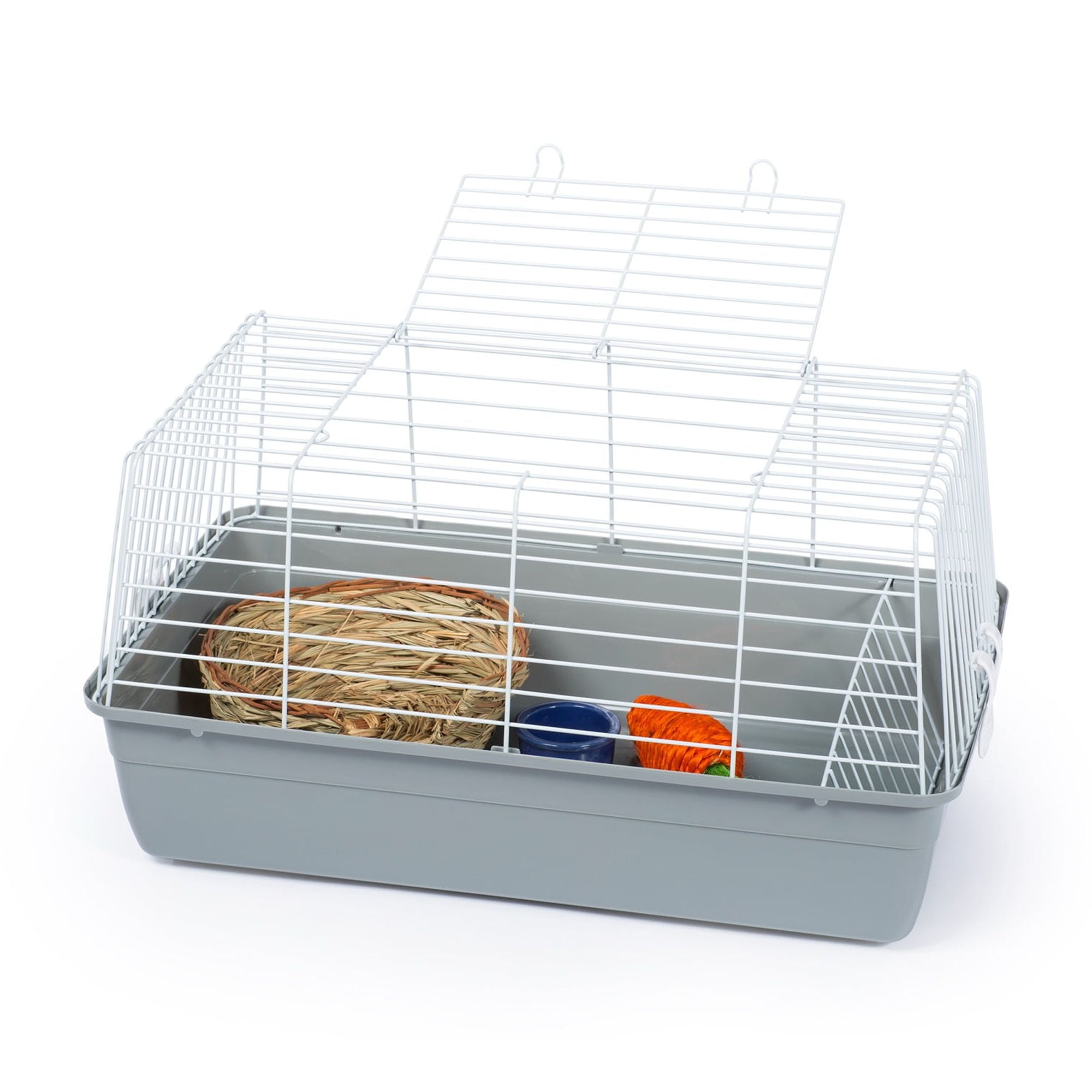 Prevue Pet Products Bella Rabbit Cage Kit - Gray for Small Animals 527-KIT