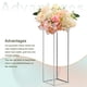 thumbnail image 3 of Soporte de Flores para Bodas Unique Bargains Columna de Metal 23.6 Altura Tono Plateado 2 Uds, 3 of 6