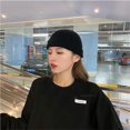 thumbnail image 2 of Qarigey Gorro de punto, gorro de lana, gorro cálido, mano de obra fina, transpirable, Unisex, para hombre, suave, lavable, para exteriores, suministros Sombreros Negro/M, 2 of 6