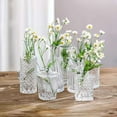 thumbnail image 5 of TINANA Glass Vases, Clear Bud Vases in Bulk, Set of 10 Small Vases for Centerpieces, Mini Glass Vintage Vases for Wedding Decorations, Home Table Flower Decor, 5 of 7